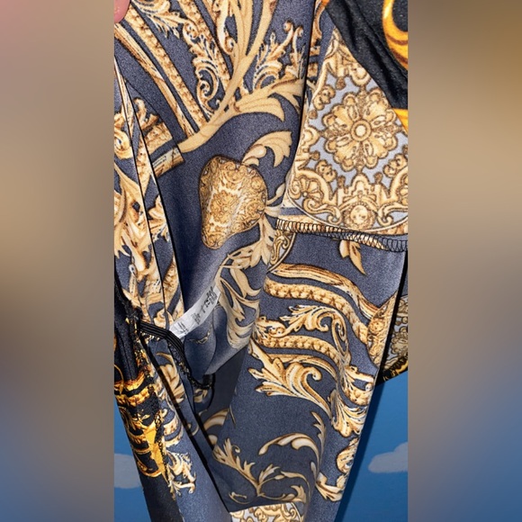 Zenobia Formal Slit Fitted Dress - Picture 10 of 10